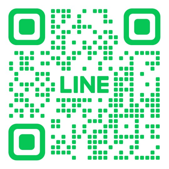 LINE　QRコード　ロゴ付き